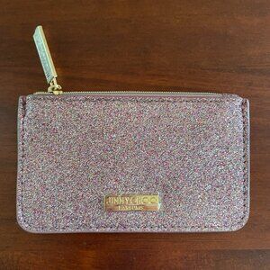 Jimmy Choo Pink Sparkle Coin Purse.